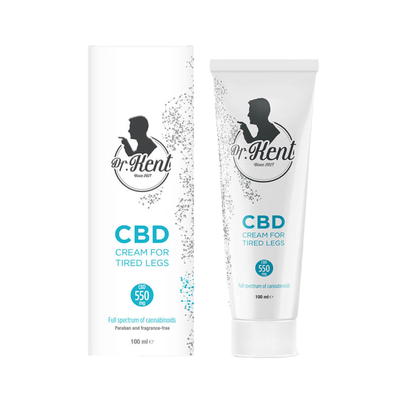 Dr. Kent Tired Legs CBD Cream 1100mg