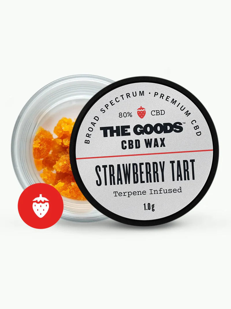 CBD WAX Strawbery tart