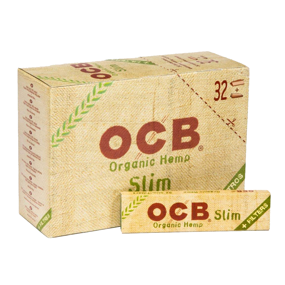 OCB Organic Hemp slim + Filter