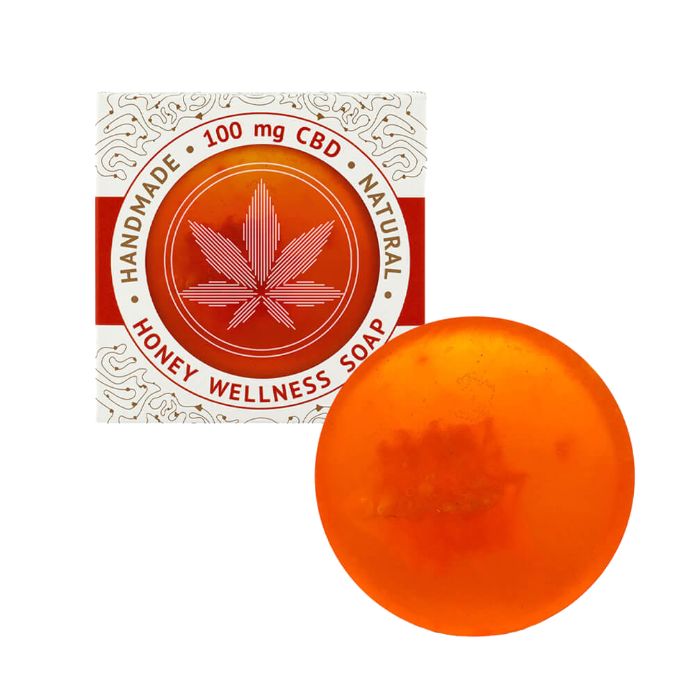 Honey Welness Sæbe 100mg CBD