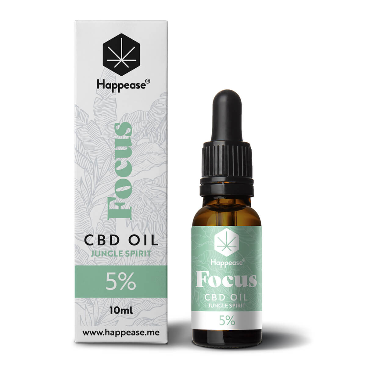 FOCUS | 5% CBD Oil | Jungle spirit