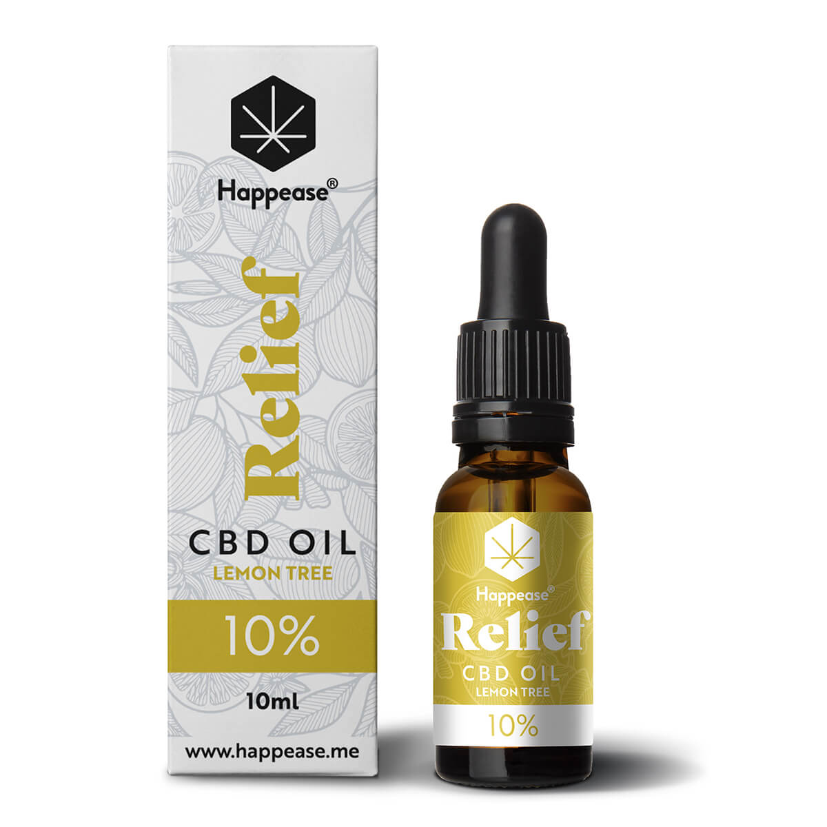 Relief | 10% CBD Oil | Lemon Tree