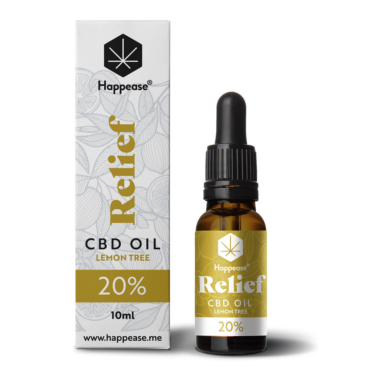 Relief | 20% CBD Oil | Lemon Tree