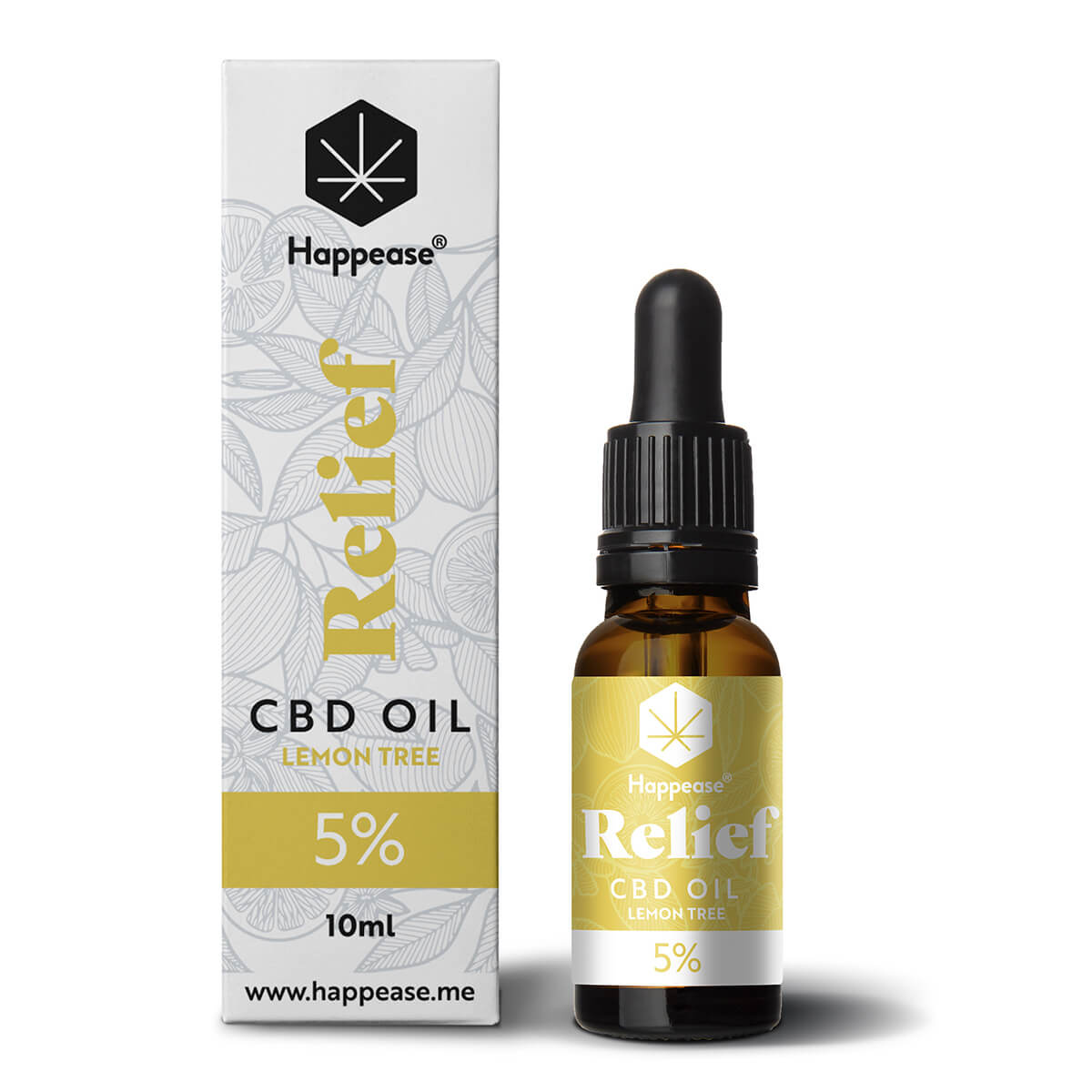 Relief | 5% CBD Oil | Lemon Tree