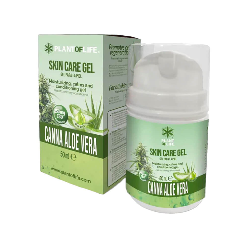 Skincare Gel | Aloe Vera + 250mg CBD (50ml)