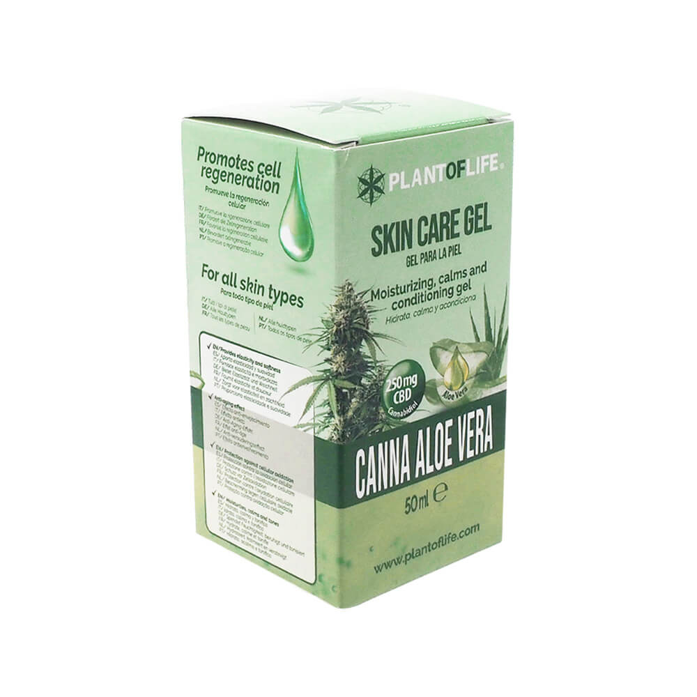 Skincare Gel | Aloe Vera + 250mg CBD (50ml)