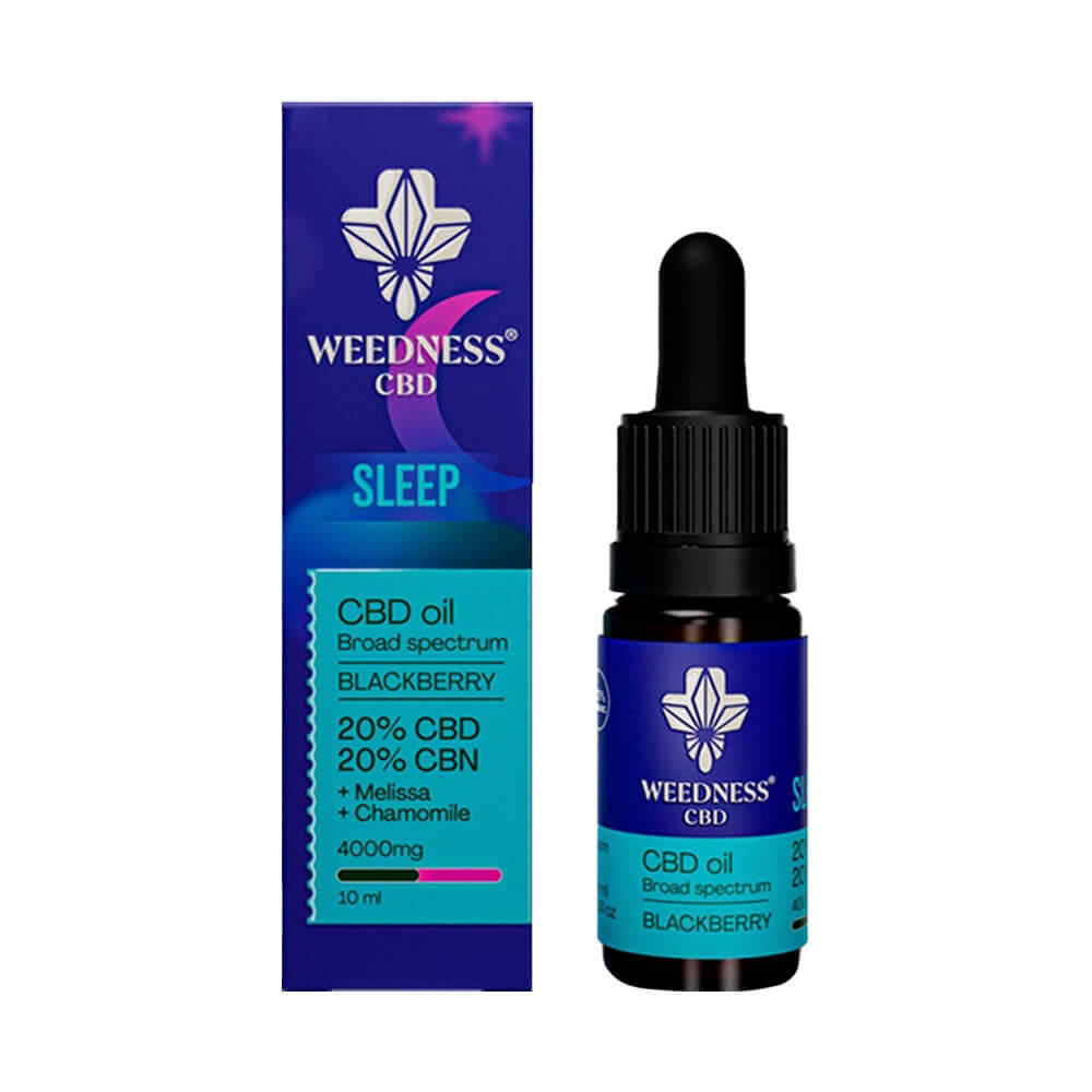 SLEEP | 20% CBD Oil + 20% CBN | Blackberry