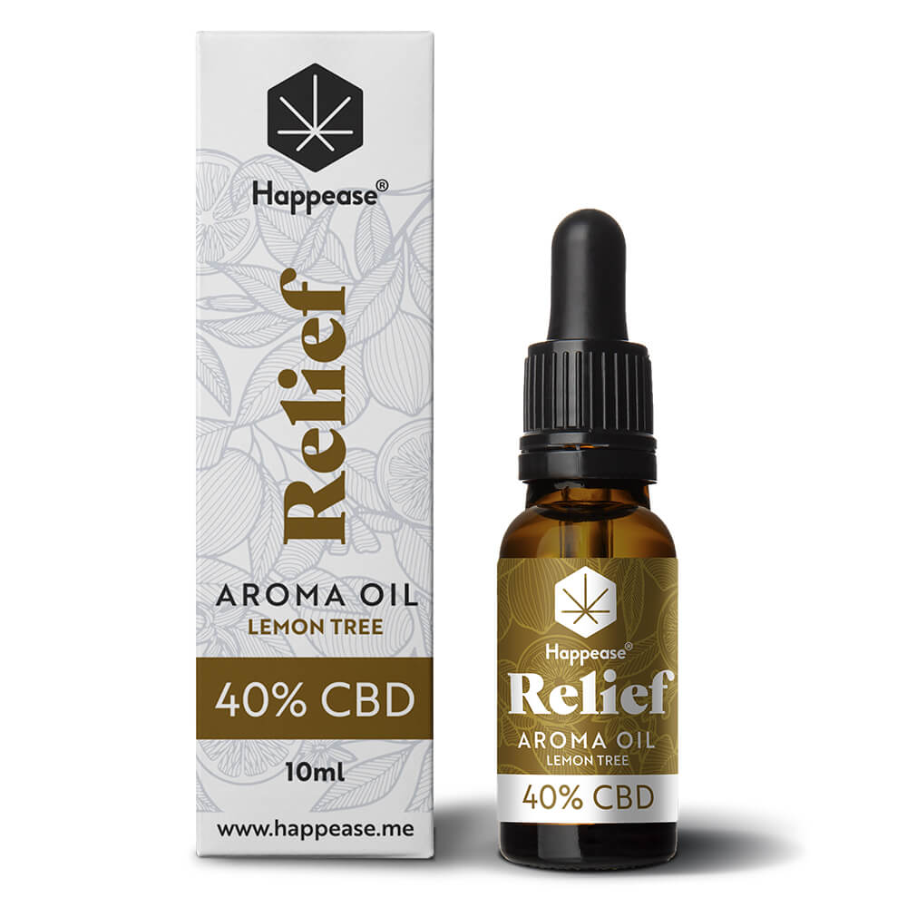 Relief | 40% CBD Oil | Lemon Tree